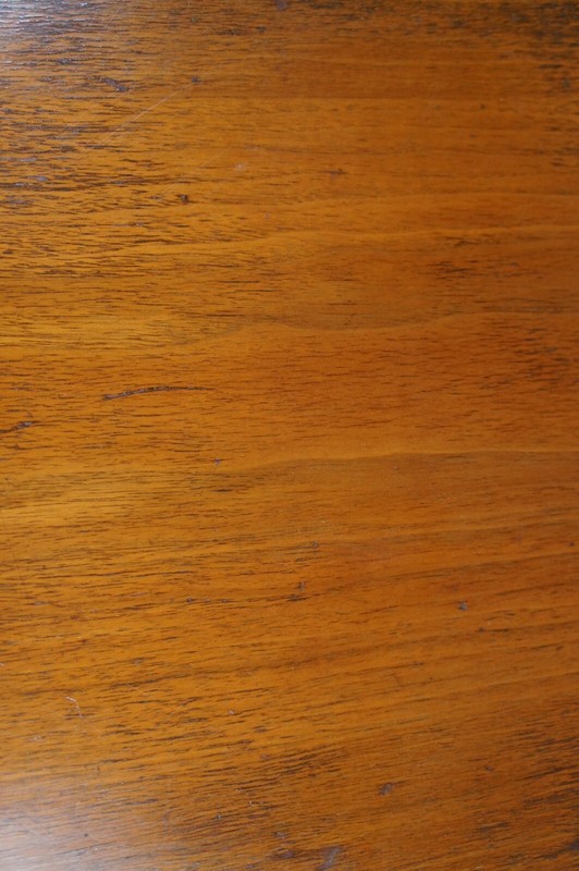 Mersman Mid Century Modern Scandinavian Style Walnut Round Side End Table 28" gallery