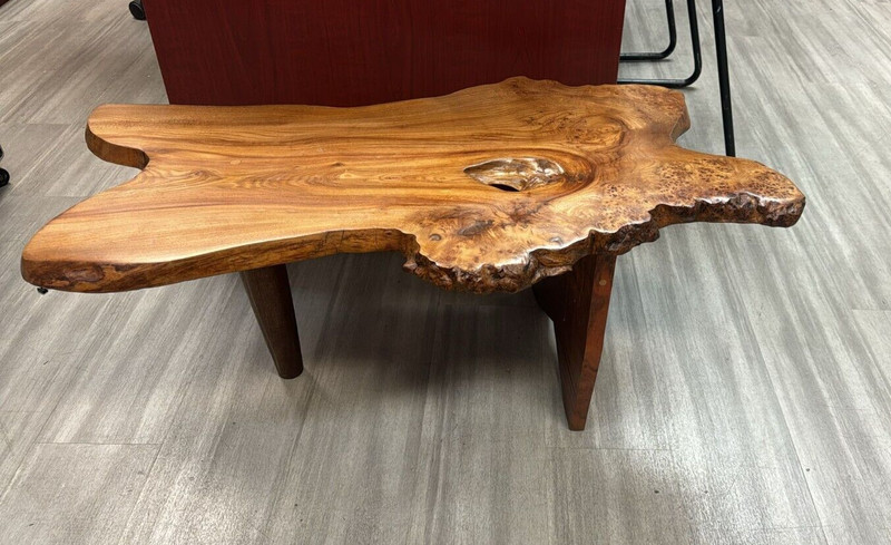 WOOD TABLE WITH SHOIBA WOOD FROM ENGLAND100% PURE/ MESA DE MADERA INGLESA 100%