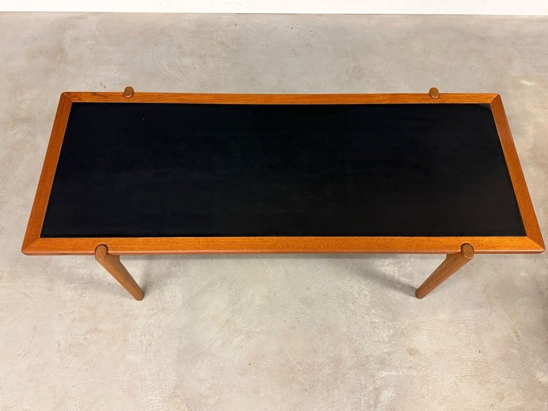 Hans Wegner for Johannes Hansen Reversible Teak 63” Coffee Table gallery