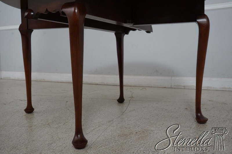 L66429EC: BIGGS Queen Anne Solid Mahogany Dropleaf Table gallery