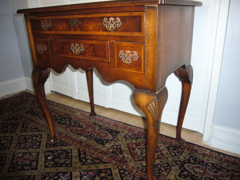 original antique Queen Anne table 18/19 century , Excellent pristine condition gallery