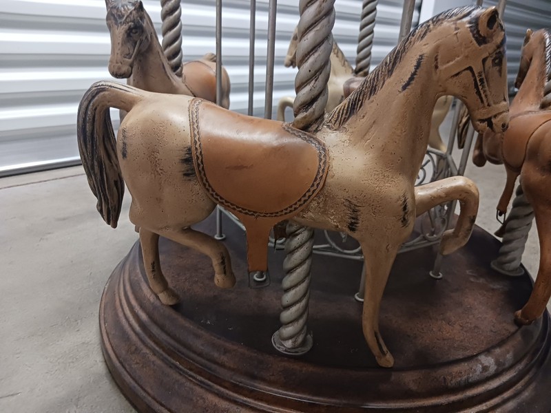2-Carousel Horse End Tables gallery