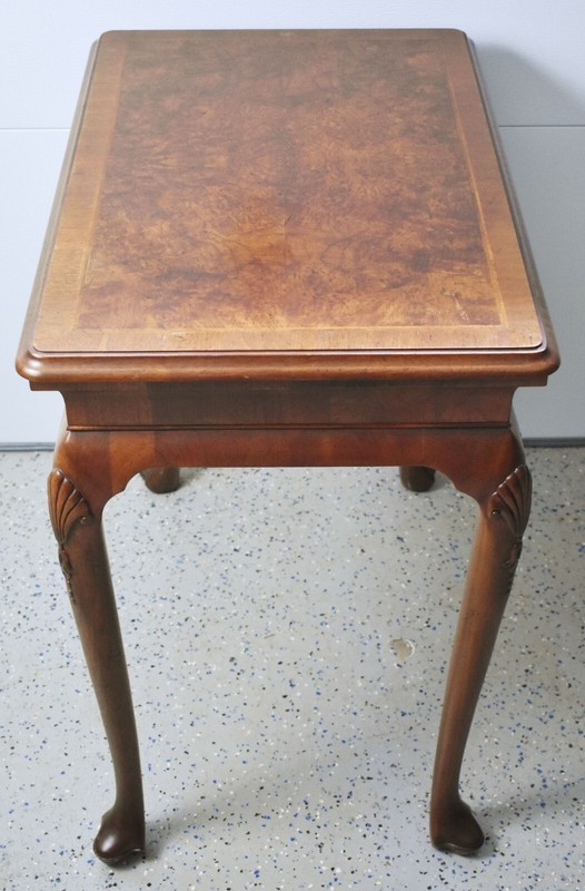 Baker Colonial Williamsburg Mahogany One Drawer Table Queen Anne Style "Rare" gallery