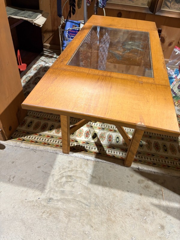 Longfellow Henry W Embossed Copper Drop Leaf Table Elephants Antq One of a Kind