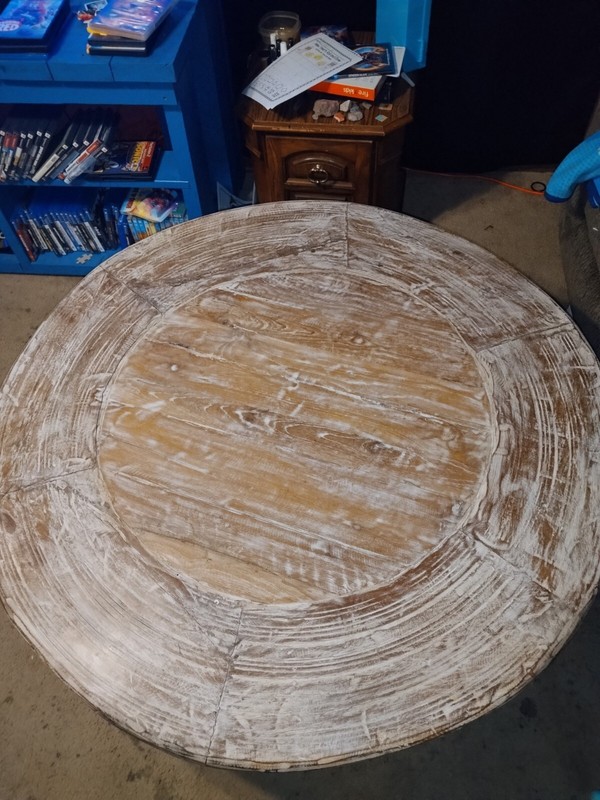 Bullock Wheel Wagon Table