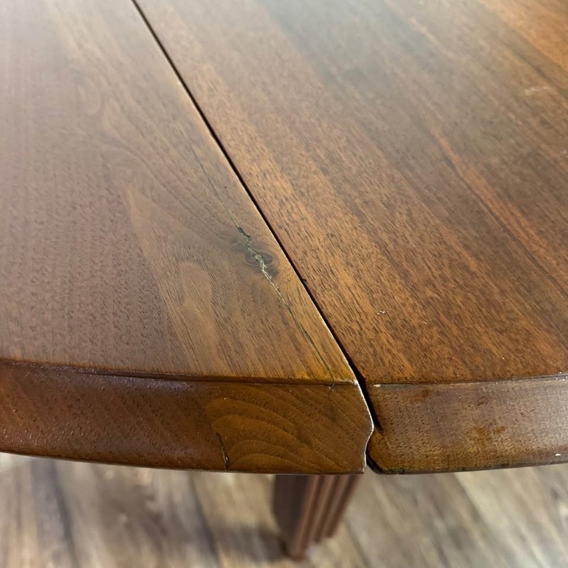 Federal-Style Cherry Extension Drop-Leaf Dining Table - Seats 8–10 gallery