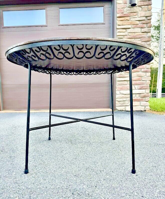 Vtg Arthur Umanoff 'Granada' Dining Table for Shaver Howard Mid Century Modern