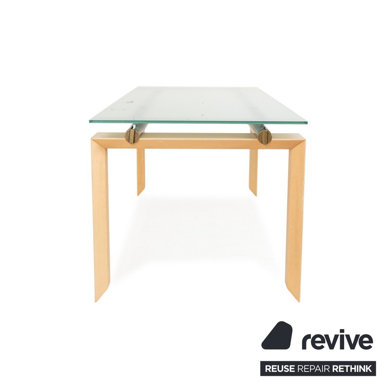 Desalto Stilt Glass Dining Table Blue Dining Room 200 x 85 x 77 cm gallery