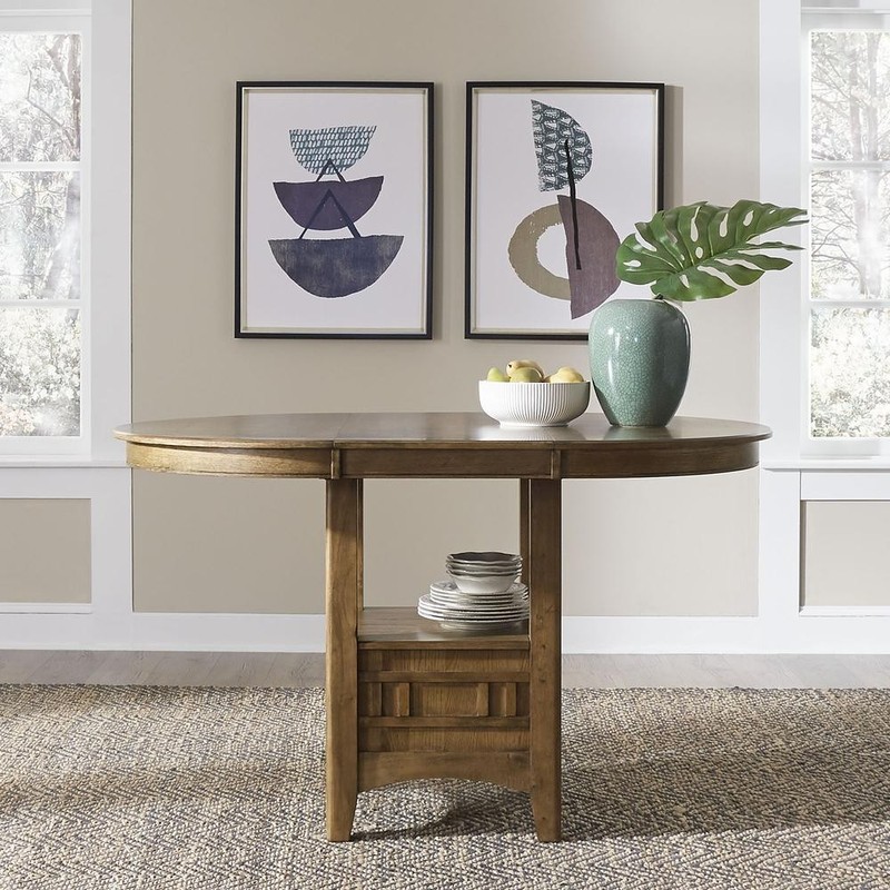 Santa Rosa Pub Table in Antique Honey gallery