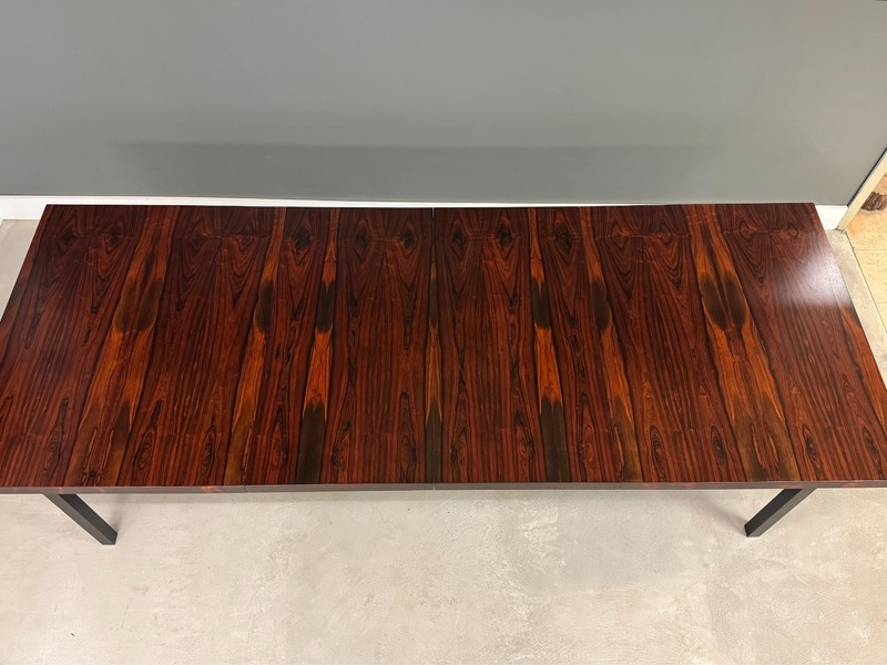 Refinished 104” Rosewood Dining Table by Milo Baughman for Directional gallery
