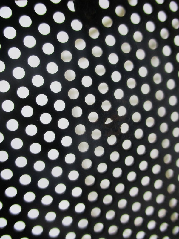 Atomic Perforated Wire Iron Cart Trolley Music Albums Side Table Mid Century M gallery