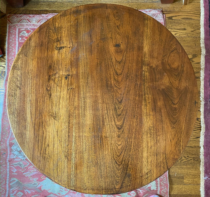 Queen Anne Style Round Tilt-Top Tea Table gallery
