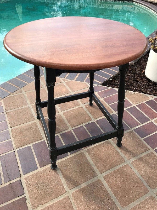 Vintage English Tavern Pub Table