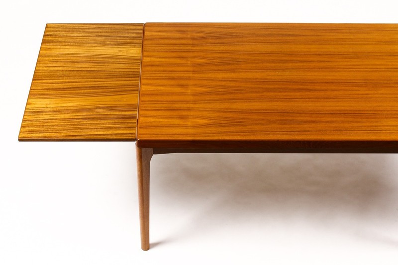 Danish Modern / Mid Century Teak Expandable Dining Table — Henning Kjaernulf gallery