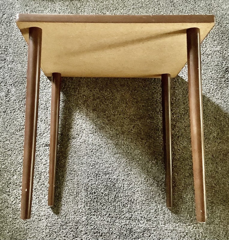 Mid Century Modern Retro Formica ( Marble Look) Stacking Side Tables gallery