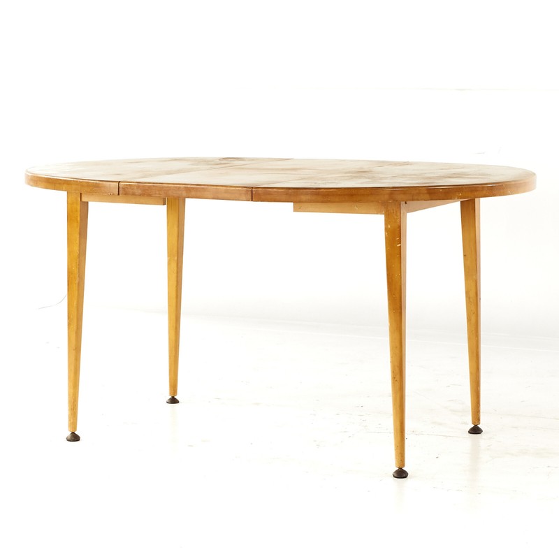 Paul McCobb for Planner Group Mid Century Expanding Dining Table with 2 Leaves gallery
