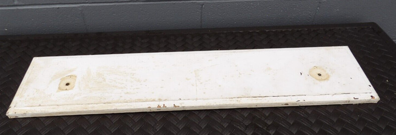 Vintage Antique White Dresser Front Board Furniture Repurpose 36″ X 8″