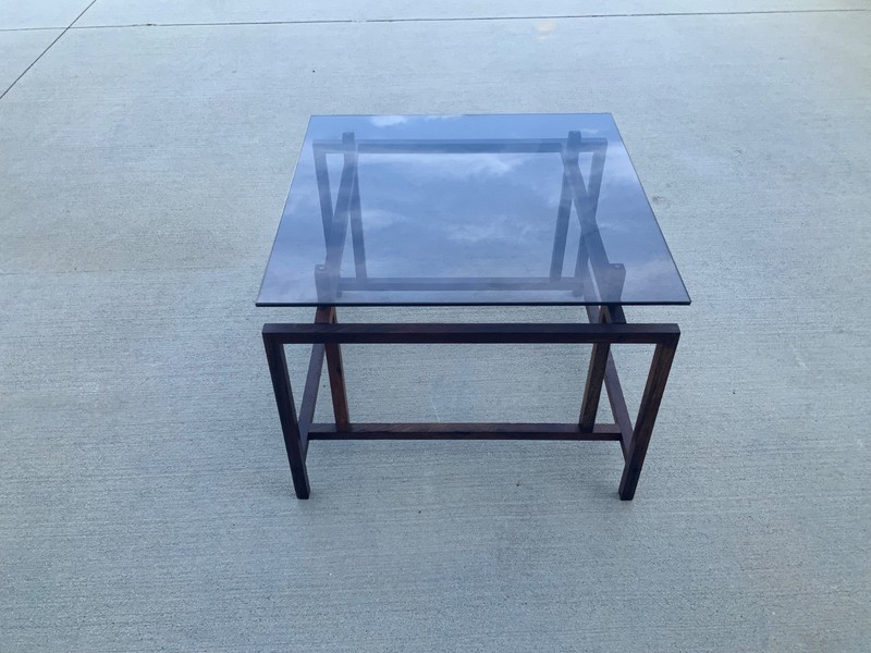 Danish Modern Rosewood End Table by Henning Norgaard for Komfort Coffee Table