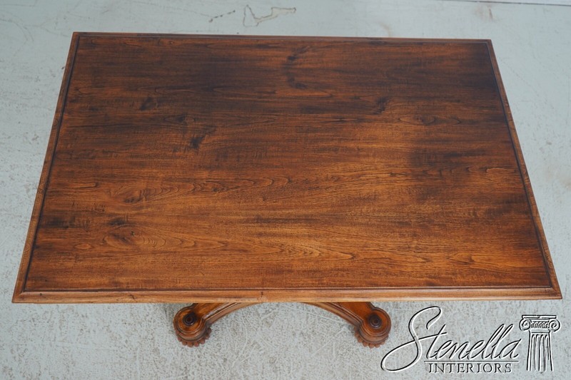 LF67942: Victorian Style Walnut Regency Hand Crafted Pedestal Table gallery