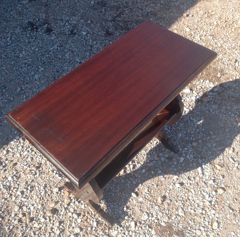 Mahogany Bookshelf Table / End Table (BST-45) gallery