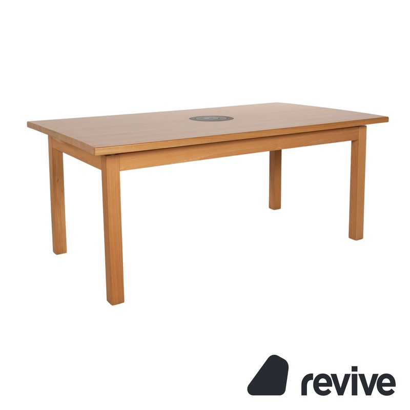 Voglauer Wooden Dining Table Brown Manual Function 180 X 75 X 100 Cm
