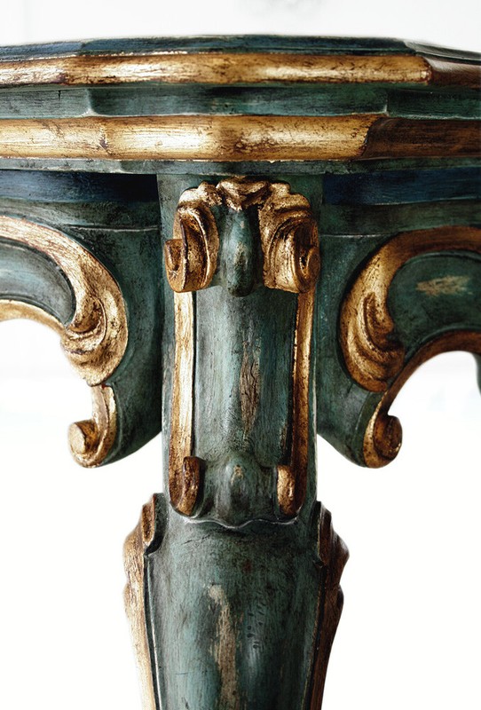 French Antique Rococo Mirror Hall Console Table Louis XV Sty Trumeau Bridgerton gallery