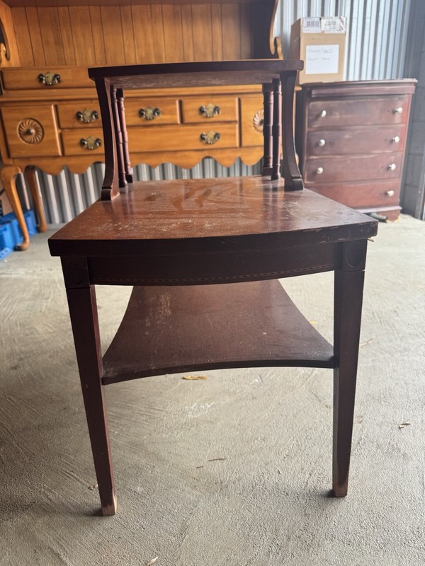 MCM #7640 Single Mersman End Table Genuine Mid Century Modern Tiered Step 2 Tier gallery