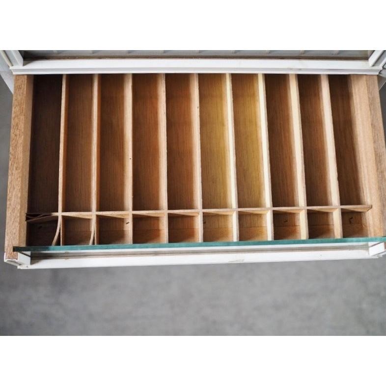 Showa Retro Thread Case Japan 1965-1975 Antique Exhibition Used S105352 gallery