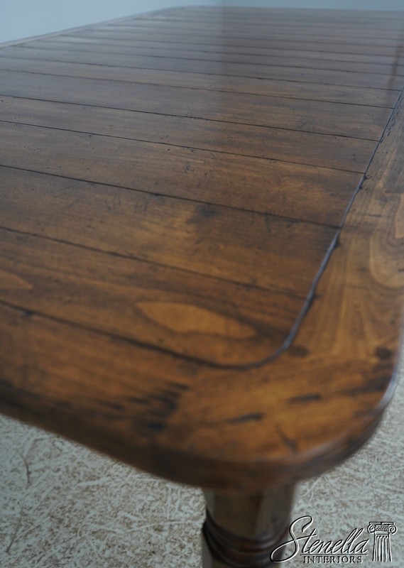 L72882: GUY CHADDOCK Distressed Finish Dining Room Table gallery