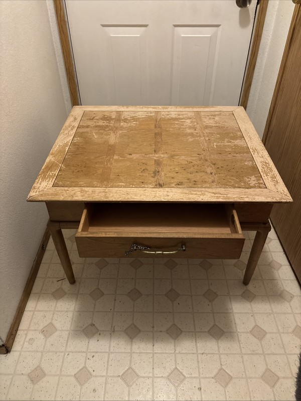 Tomlinson Sophisticate Mid-Century Modern Side Table Rare Vintage Coffee Table