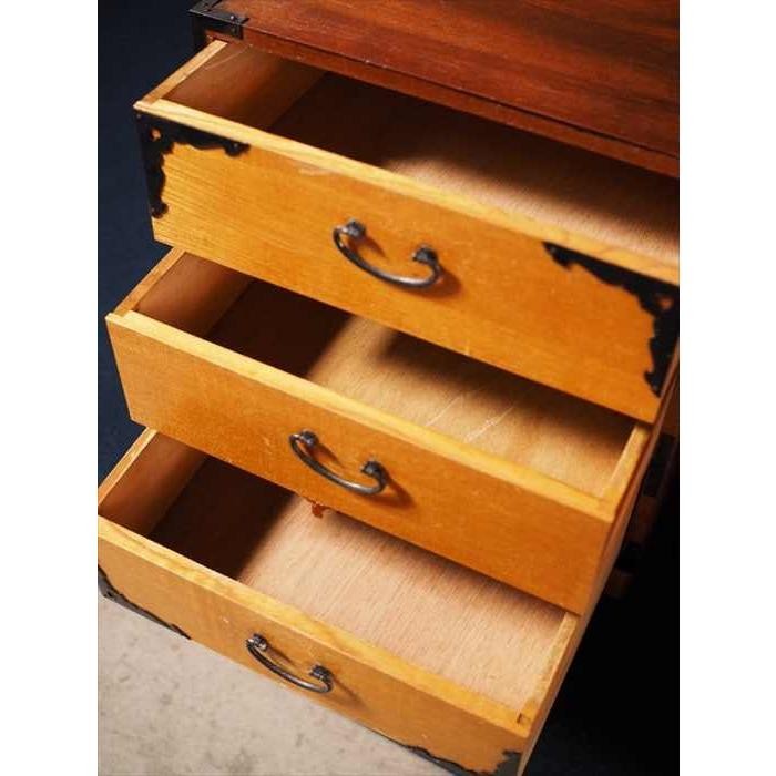 Japanese Small Drawer Unit 1980s Koro-ten D Size Used S94583 gallery