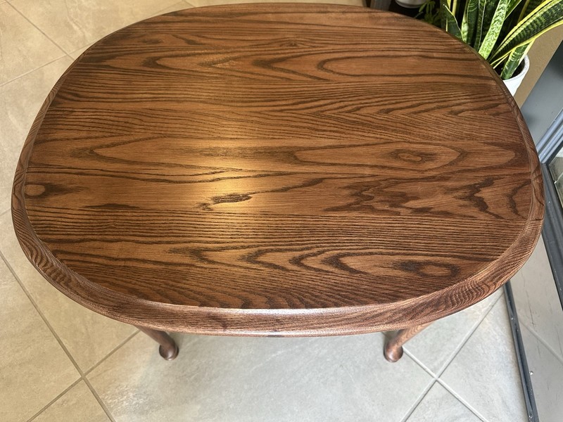 Mid Century Oval Side Table gallery