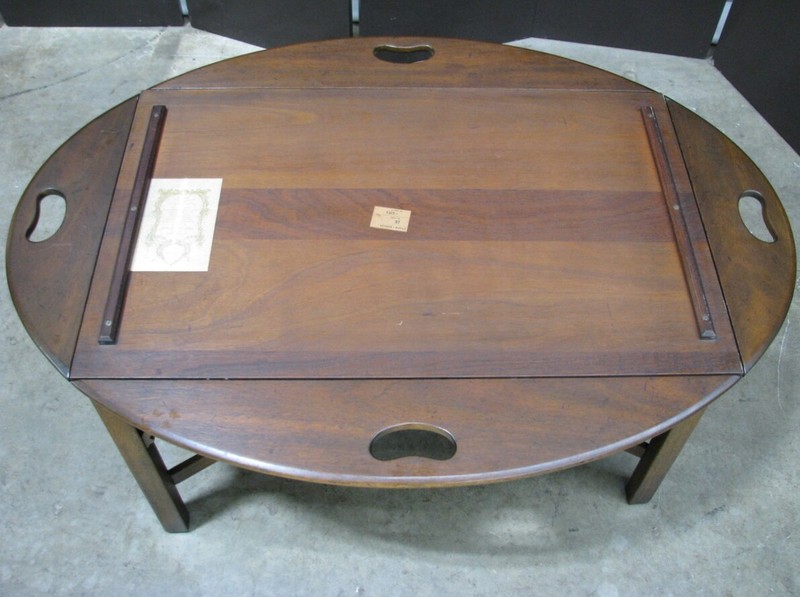 Kittinger Mahogany Circa 1966 Anniversary Edition Butler's Tray Coffee Table gallery