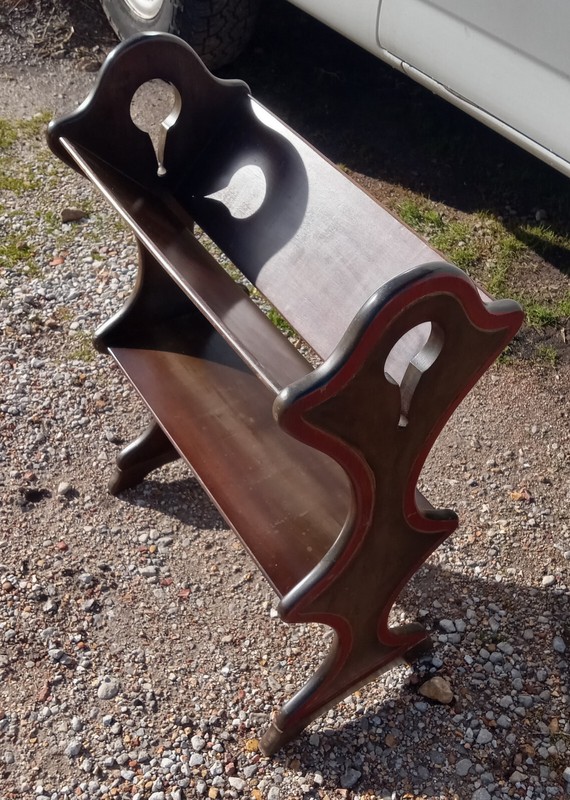 Mid Century Pine Bookshelf Table / End Table (RP-BST-41)