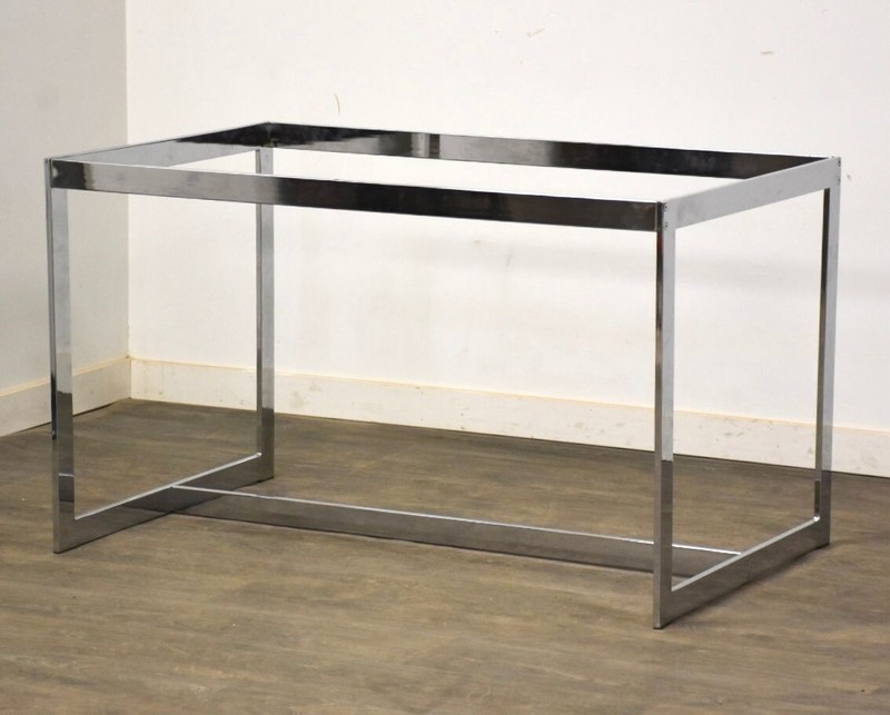 Milo Baughman for Thayer Coggin Chrome Dining Table Base gallery