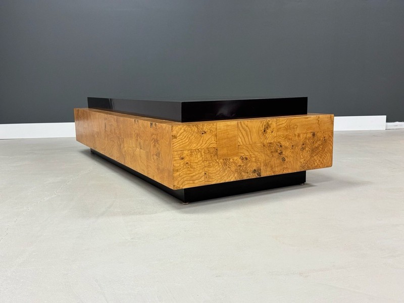 Paul Evans Burl Ash Patchwork Coffee Table gallery