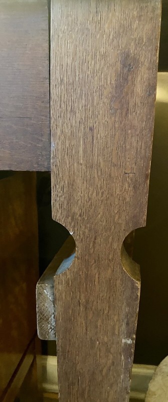 Antique Mixed Wood Primitive Middle Tennessee Side or Serving Refectory Table gallery