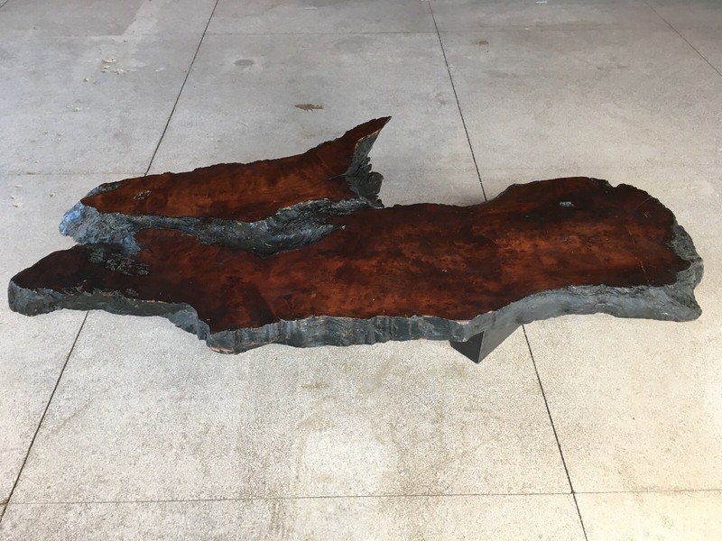 Vintage California Redwood Slab Table top