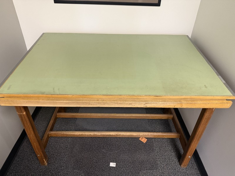 Antique Hamilton Mfg. Co. Drafting Table | Two Rivers, Wisconsin | 1930s–1950s | gallery