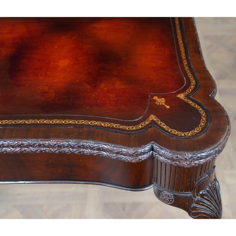 NVIN0574, Niagara Furniture, Vintage Leather Top Game Table gallery
