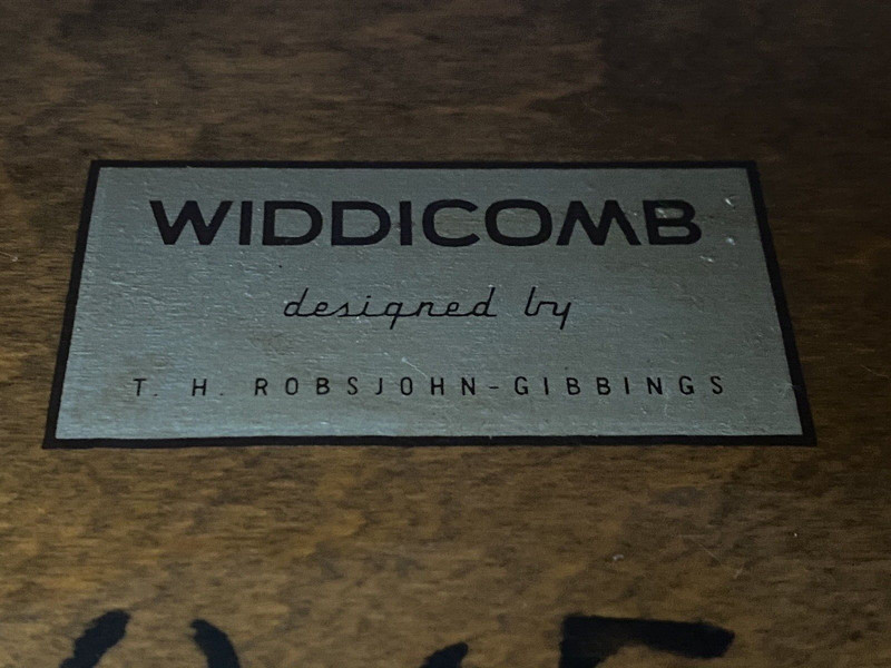 1954 MCM T.H. Robsjohn Gibbings for WIDDICOMB Side Table - End Table Mid Century gallery