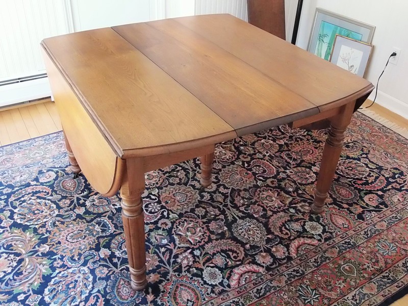 Antique Dining Table 100+ Years Solid Pecan Wood Dining Table For 10 Persons gallery