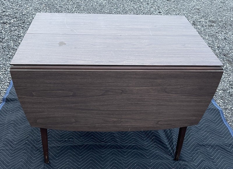 RICHARDSON-NEMSCHOFF SALES MCM Dinning Room Table Set Walnut Veneer Mid Century gallery