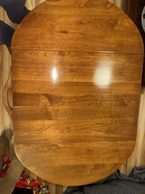 Tea Cart Serving Table, Drop Leaf with Glass Tray gallery
