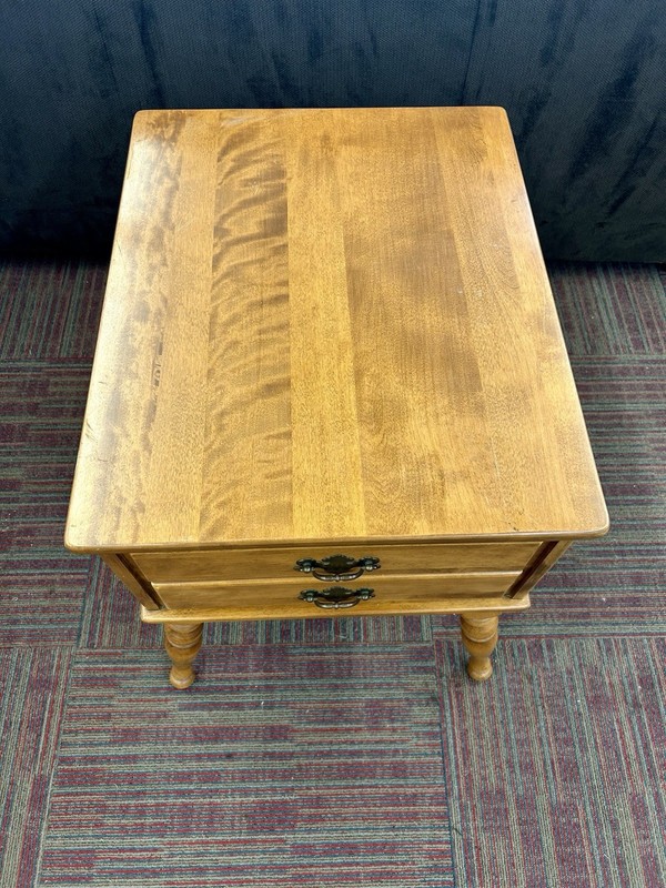 Ethan Allen Vintage Maple And Birch End Table gallery