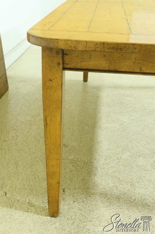 LF53826EC: GUY CHADDOCK Distressed Finish Country French Dining Table gallery