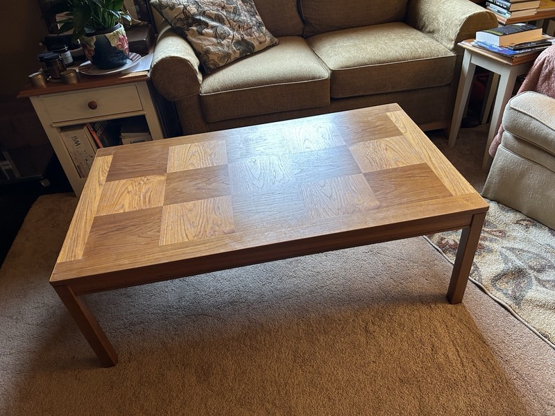 Vintage Heggen Mid Century Danish Modern Coffee Table made in Norway gallery