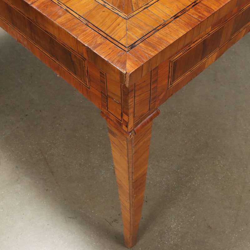 Antique Neo-Classical Table Inlays Decorations XVIII Century Original gallery