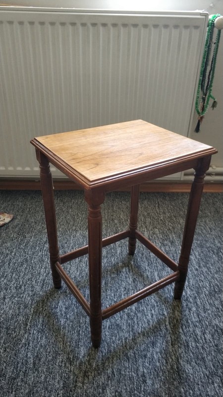 coffee table wood vintage