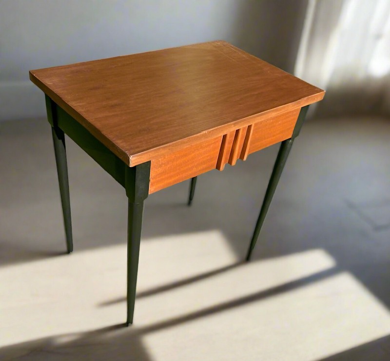 Vintage 1960's Mahagony Writing Desk/Accent Table gallery